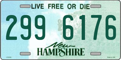 NH license plate 2996176