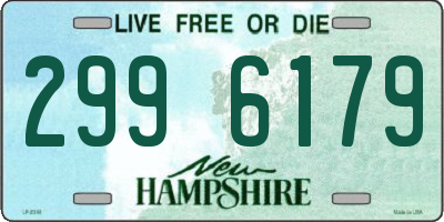 NH license plate 2996179