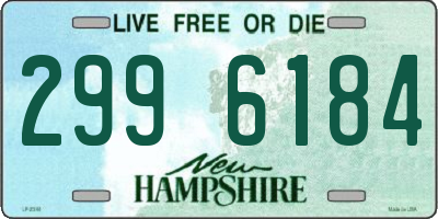 NH license plate 2996184