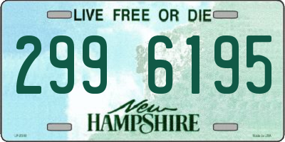 NH license plate 2996195