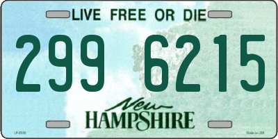 NH license plate 2996215