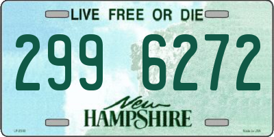 NH license plate 2996272