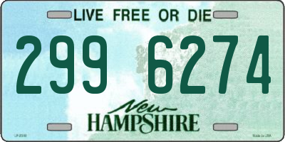 NH license plate 2996274