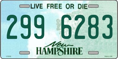 NH license plate 2996283