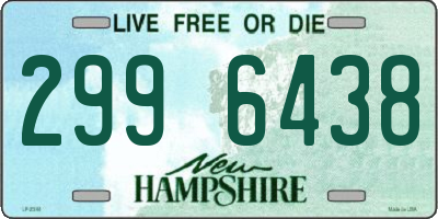 NH license plate 2996438
