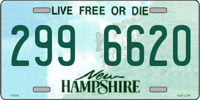 NH license plate 2996620