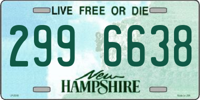 NH license plate 2996638