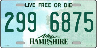 NH license plate 2996875