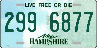 NH license plate 2996877