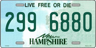 NH license plate 2996880