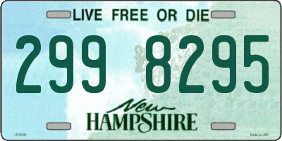 NH license plate 2998295