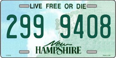 NH license plate 2999408