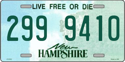 NH license plate 2999410