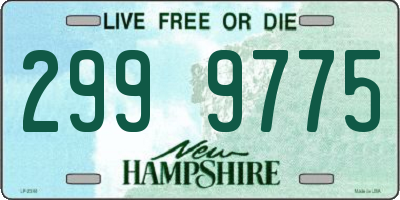 NH license plate 2999775