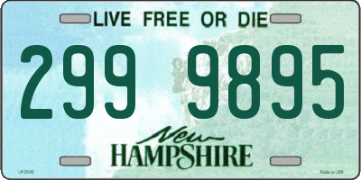 NH license plate 2999895