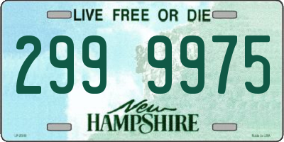 NH license plate 2999975