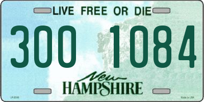 NH license plate 3001084