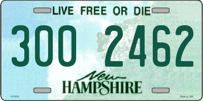 NH license plate 3002462