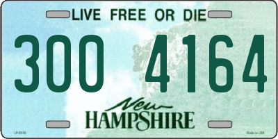 NH license plate 3004164