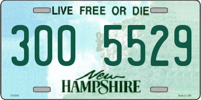 NH license plate 3005529