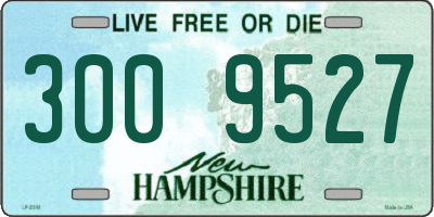 NH license plate 3009527