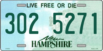 NH license plate 3025271