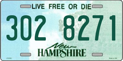 NH license plate 3028271