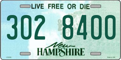 NH license plate 3028400