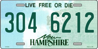 NH license plate 3046212