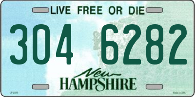 NH license plate 3046282