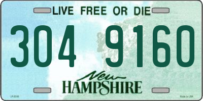 NH license plate 3049160