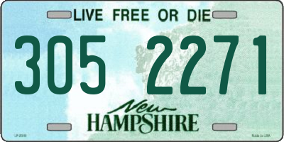 NH license plate 3052271