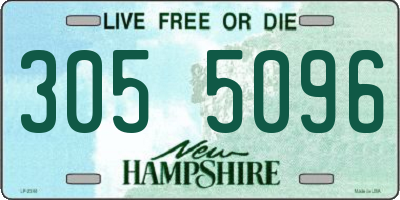 NH license plate 3055096