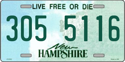 NH license plate 3055116