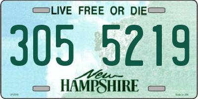 NH license plate 3055219