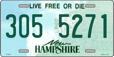 NH license plate 3055271