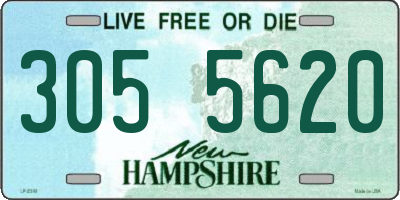 NH license plate 3055620