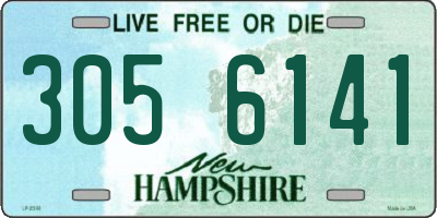 NH license plate 3056141
