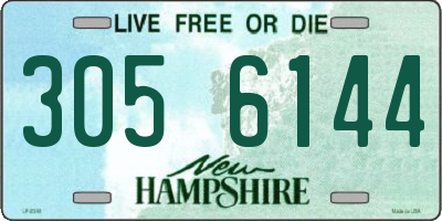 NH license plate 3056144