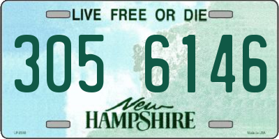 NH license plate 3056146