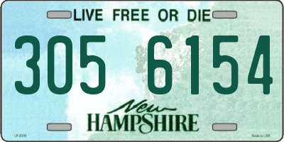 NH license plate 3056154