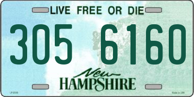 NH license plate 3056160