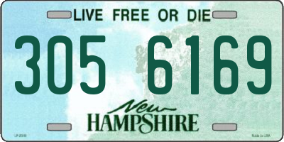 NH license plate 3056169