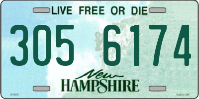 NH license plate 3056174