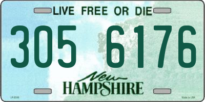 NH license plate 3056176