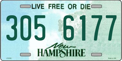 NH license plate 3056177
