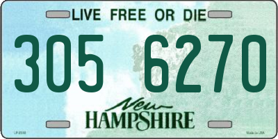 NH license plate 3056270