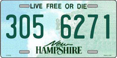 NH license plate 3056271