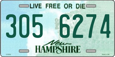 NH license plate 3056274