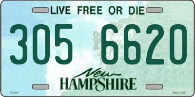 NH license plate 3056620